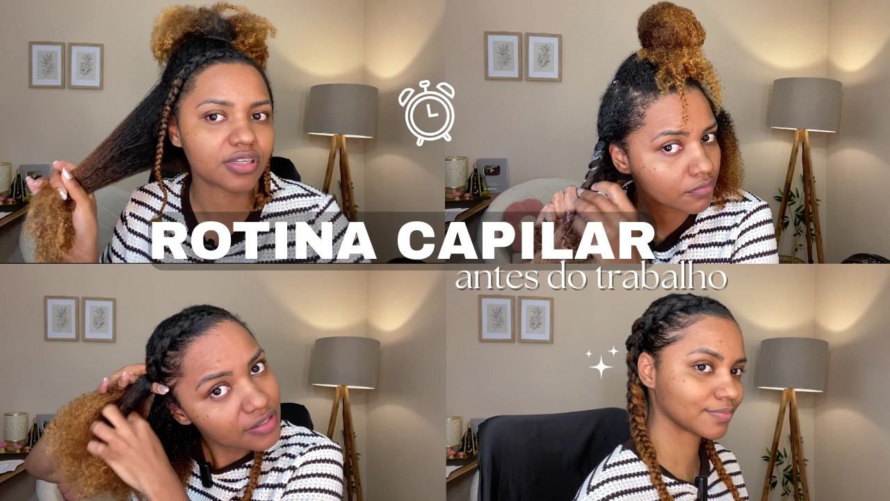 ROTINA CAPILAR REAL | Tratamento e Penteado ✨