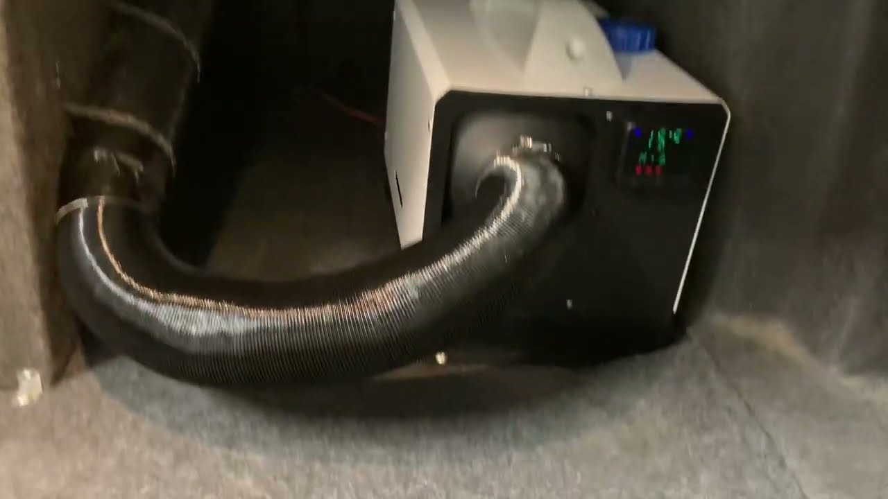 VEVOR Diesel Heater Mounted In Car