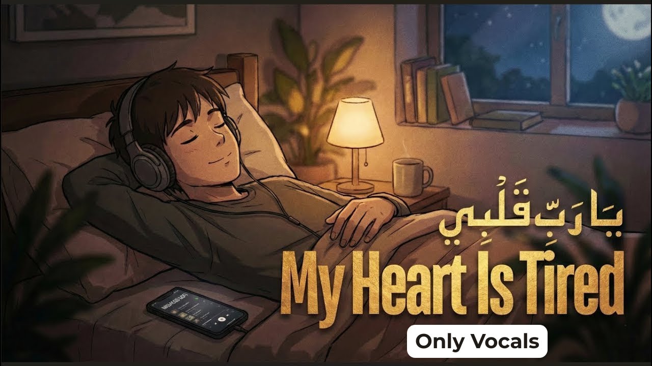 Alone With Allah. (ya rabbi qalbi) | English Subtitles | vocals only 🌑