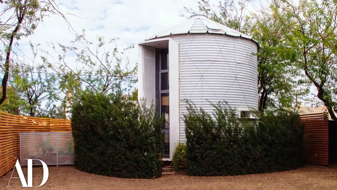 Inside A Silo Transformed Into A Tiny Urban Home | Unique Spaces | Architectural Digest