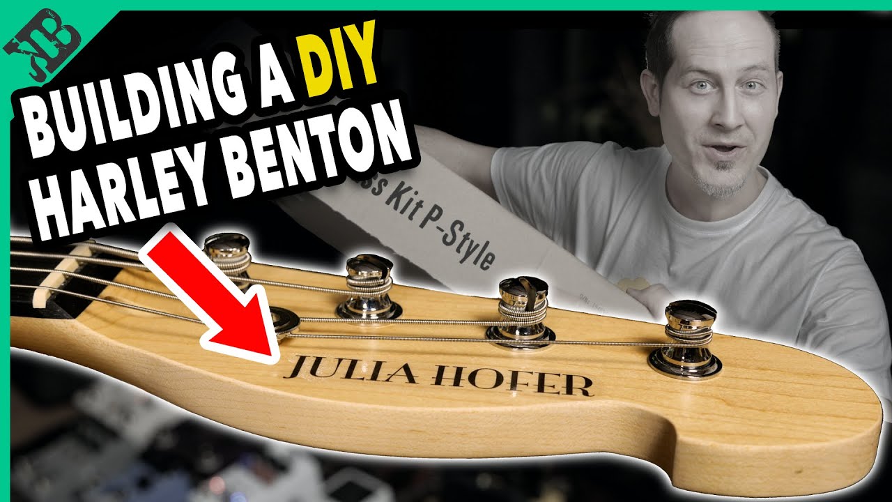 How is a Harley Benton DIY Kit THIS good? | Bass Build for Julia Hofer | Guitar Tweakz