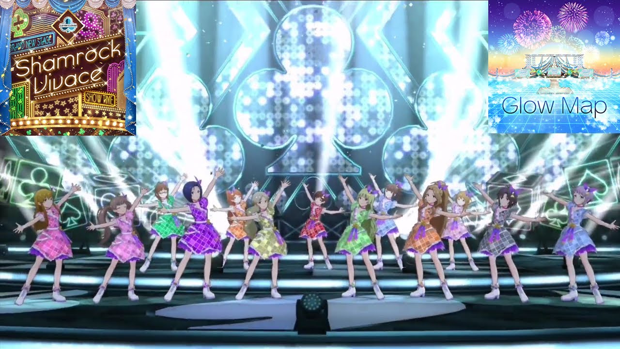 Shamrock Vivace + Glow Map - THE iDOLM@STER Million Live! Theater Days