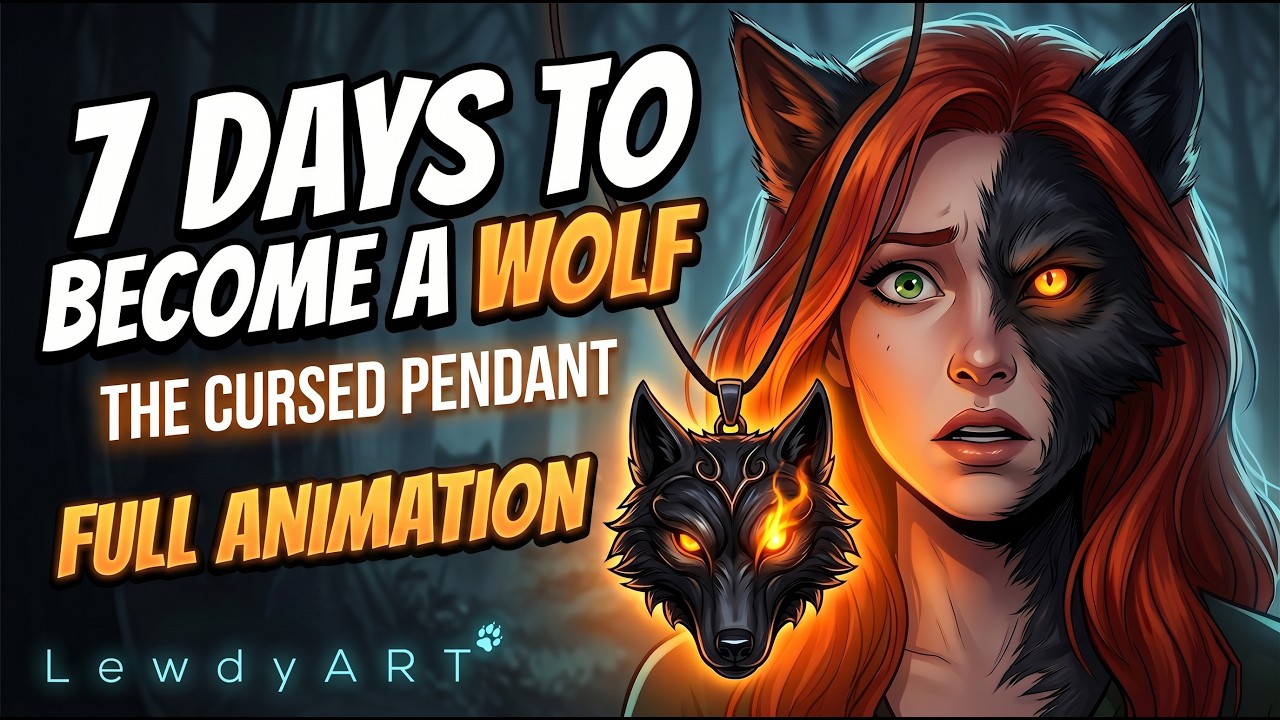 The Pendant That Changed Her | Animated Werewolf TF | FULL TF ANIMATION