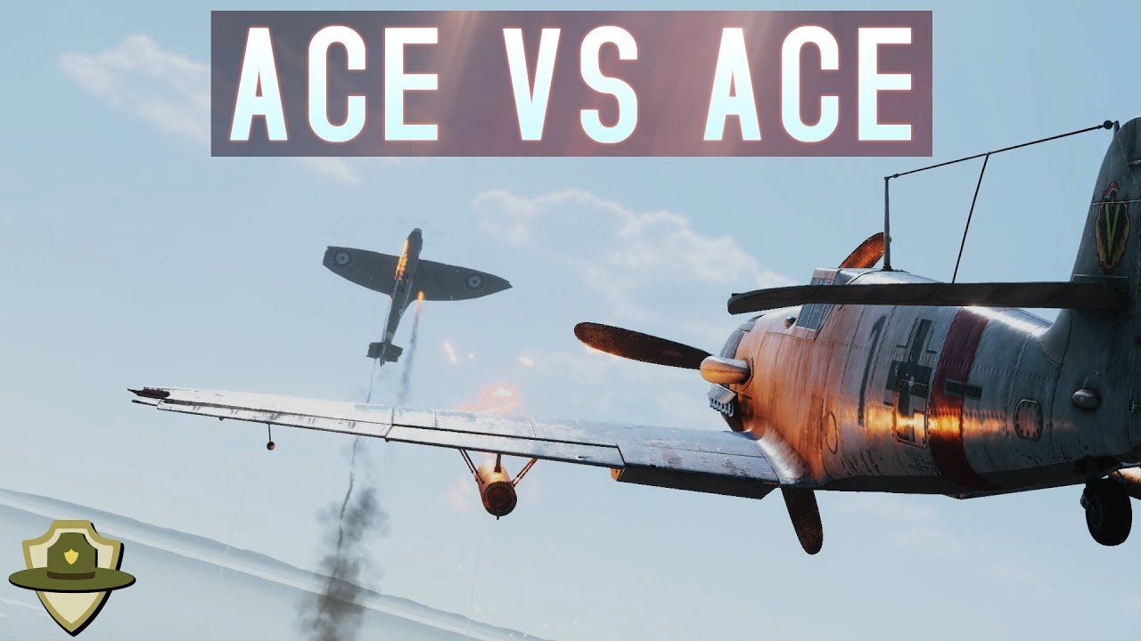 Battlefield 5: FIGHTER ACE vs. ACE air-to-air dogfights | RangerDave