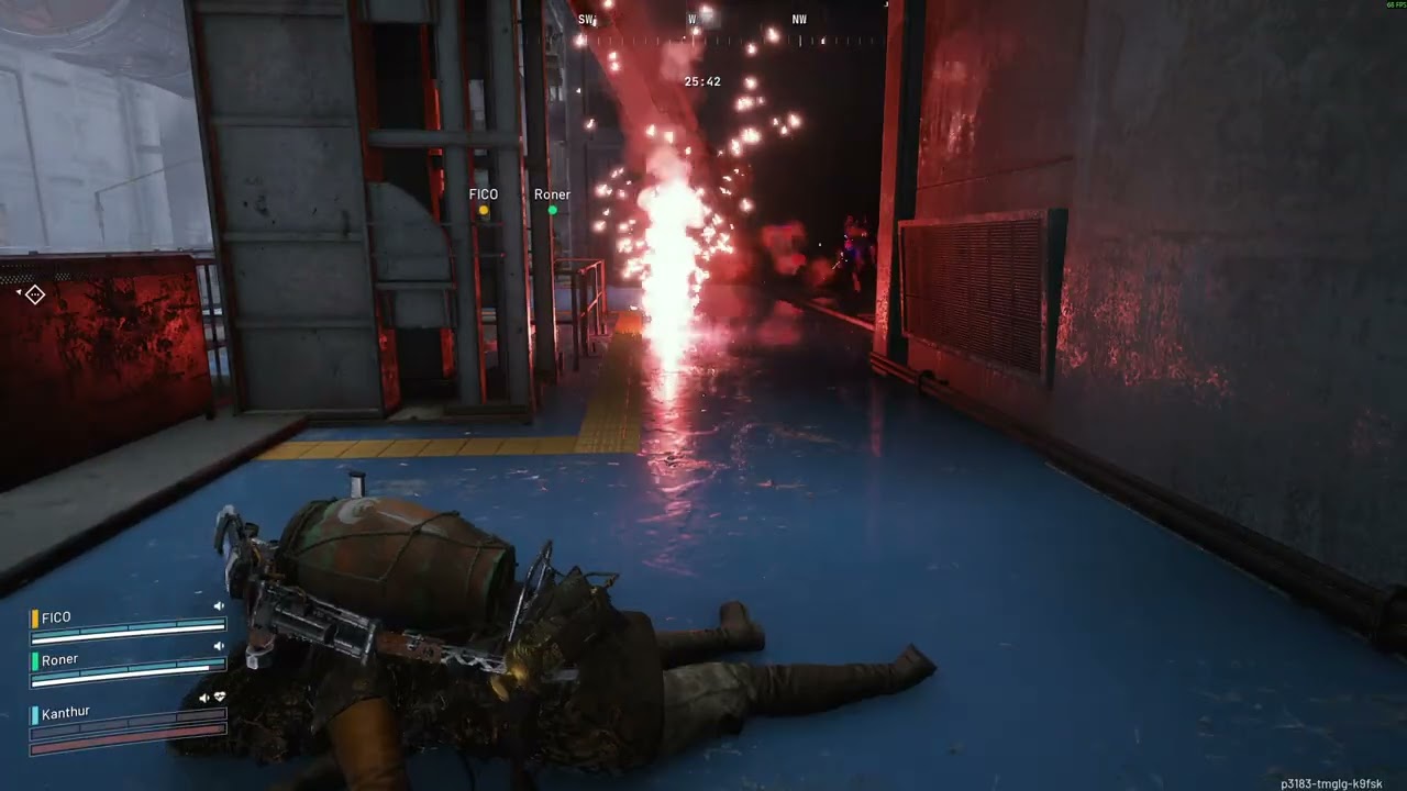 Gonza modo Rambo 1v3 en Arc Raiders (F Claudio)