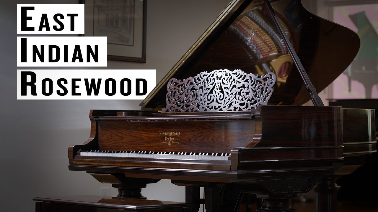 Steinway Model B East Indian Rosewood Grand Piano