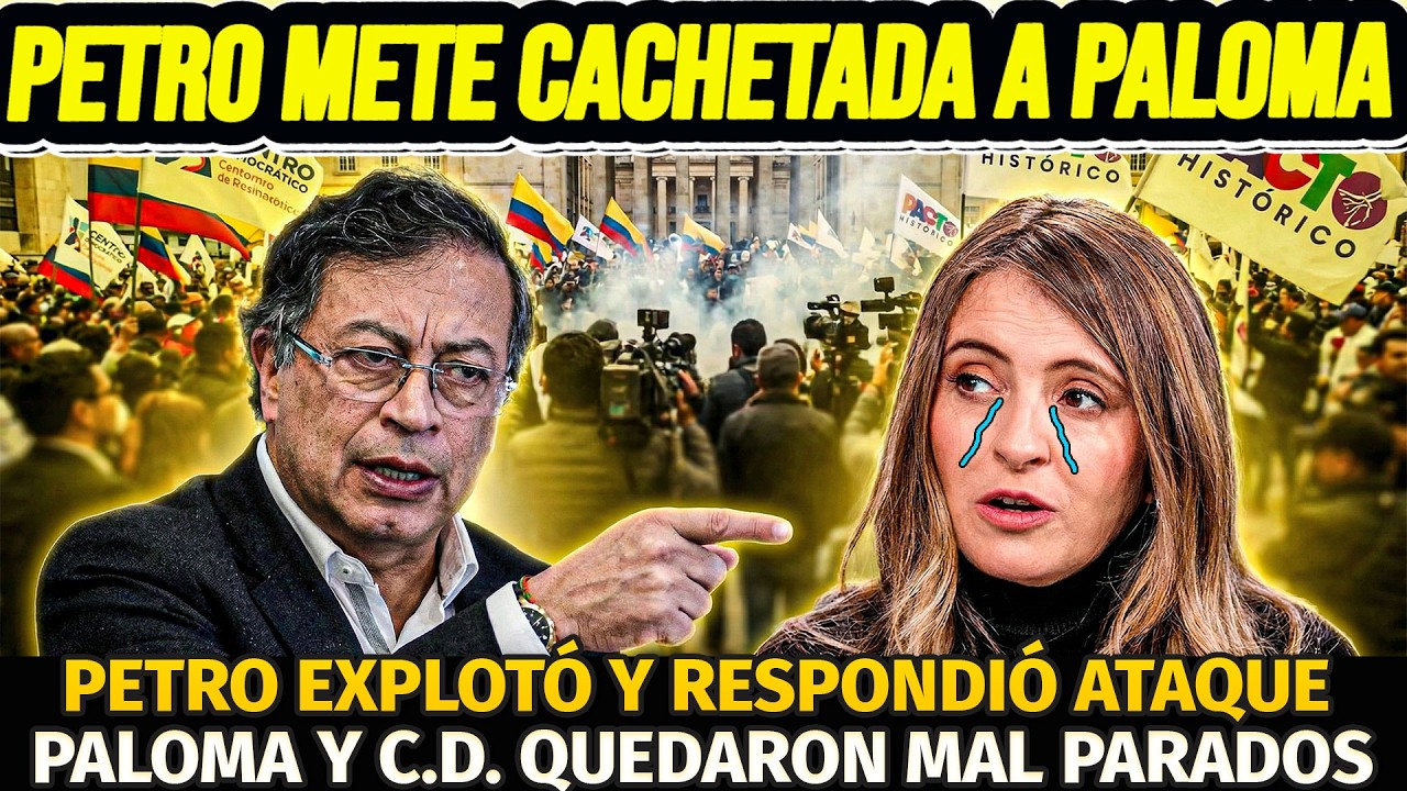 PETRO METE TREMENDA CACHETADA A PALOMA VALENCIA. ¿DESAPARECE CAMBIO RADICAL? Ojo a esto. Duro golpe🔥