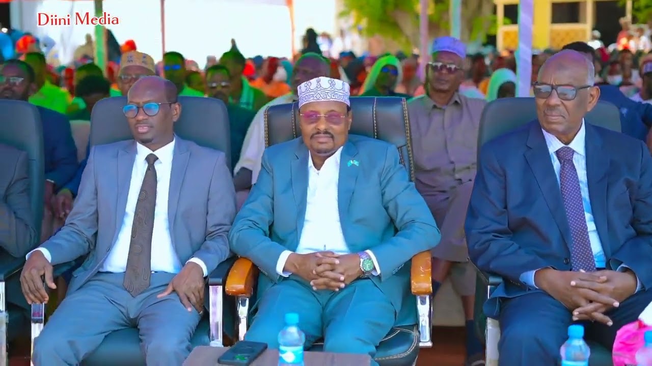 Muuqaalka Guud xaflada caleemasaarka Nabadoon Abdulahi Abdikarin