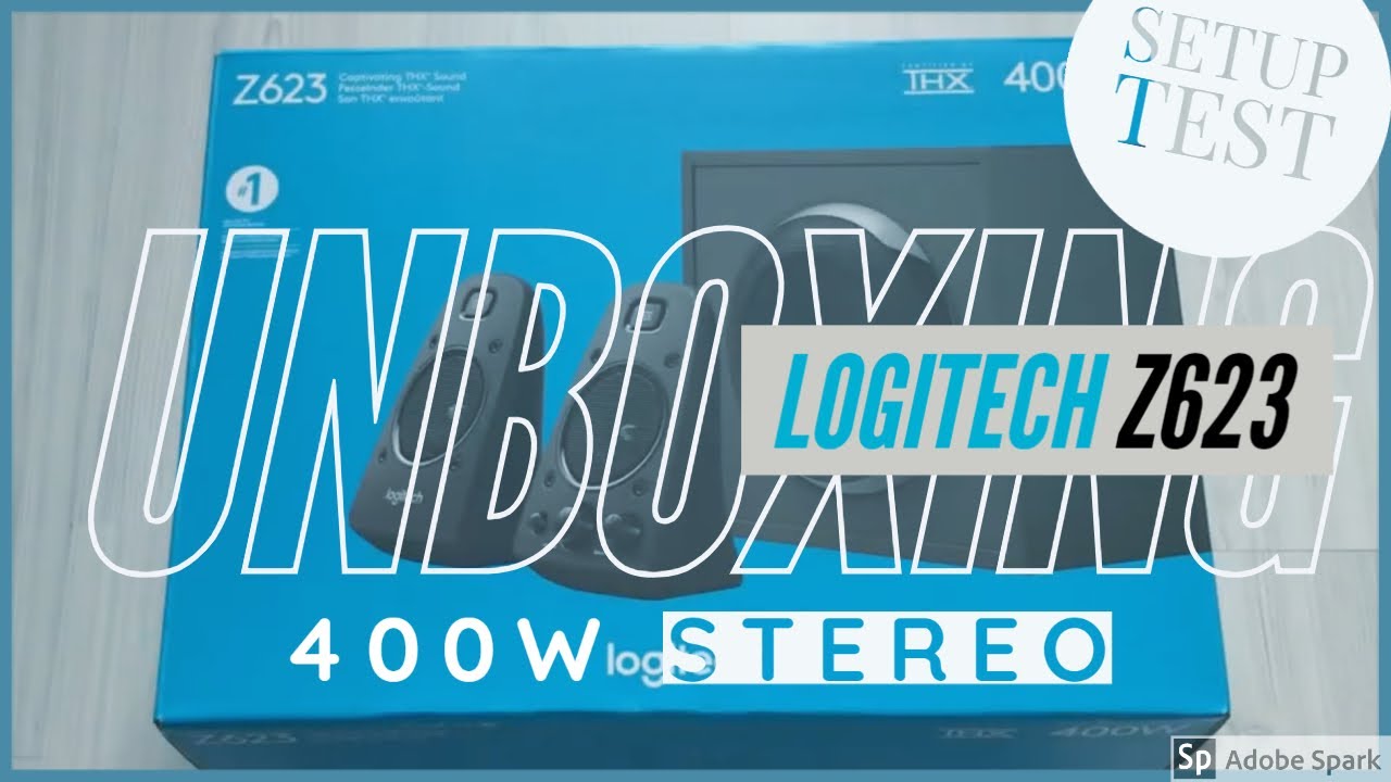 [ Unboxing ASMR ] - Logitech Z623 2.1 400W Speakers UNBOXING, SETUP & TEST | Absolutely AMAZING!