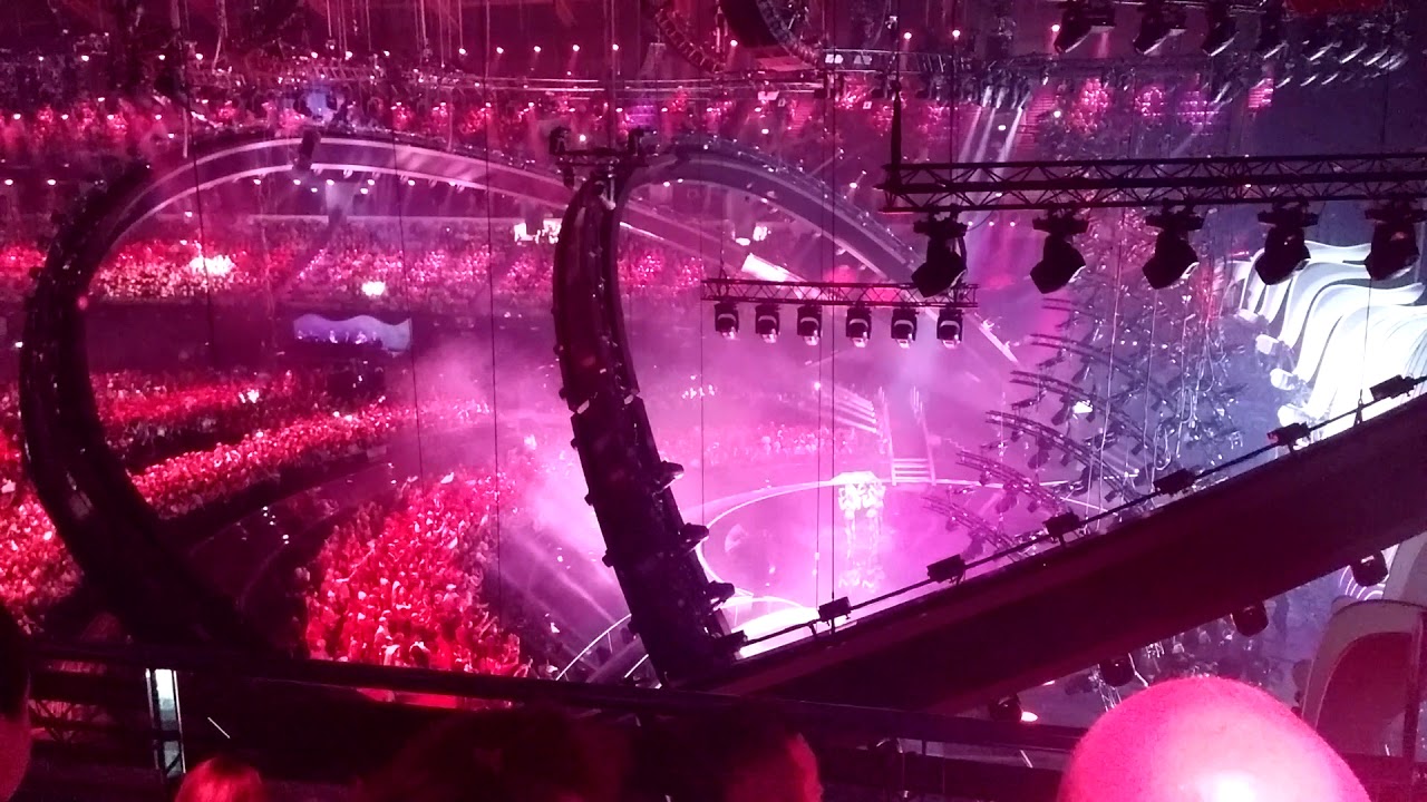 Eurovision 2018 - Cyprus - "Fuego" - 1st Live Semi-final - on the stands