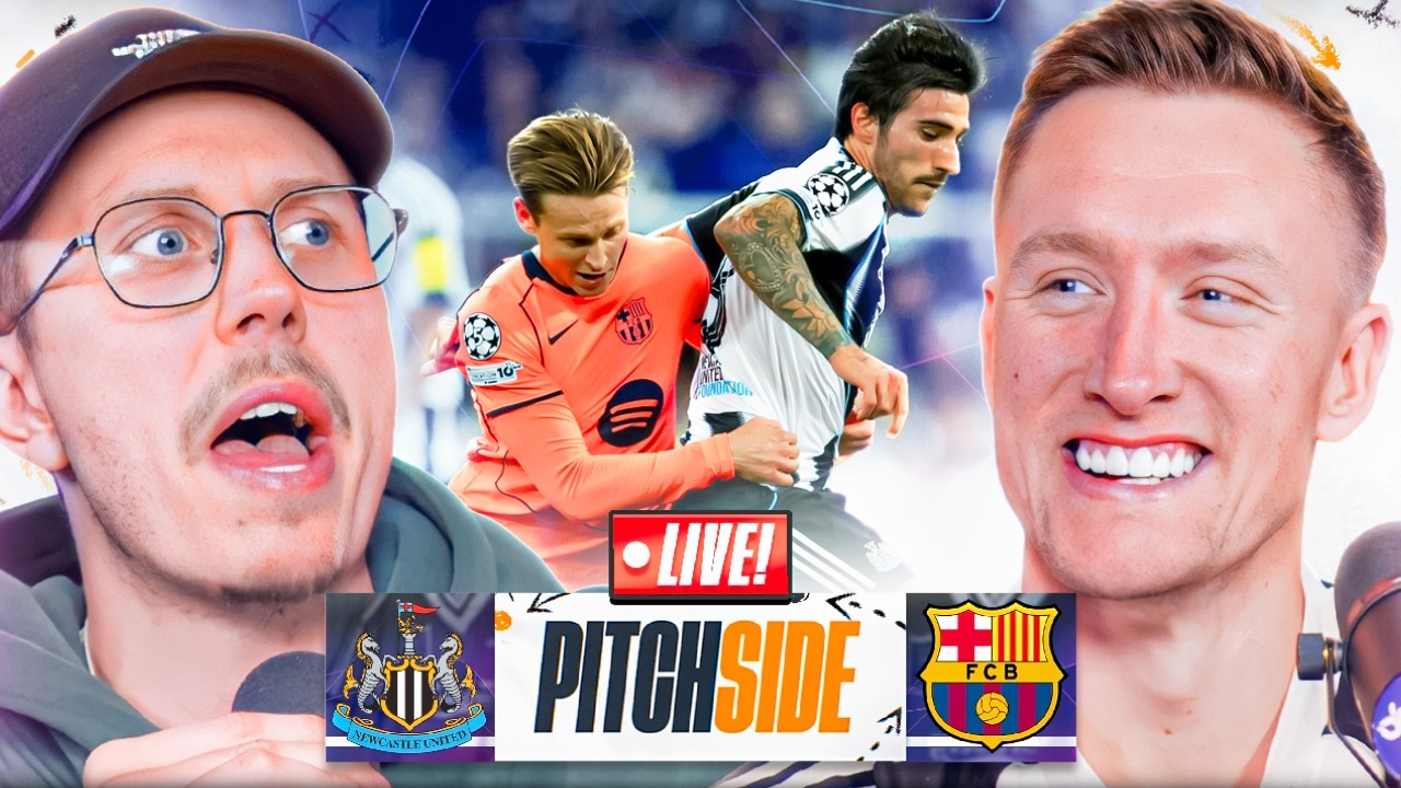 Atletico kontra Spurs i Newcastle kontra Barcelona I Pitch Side NA ŻYWO