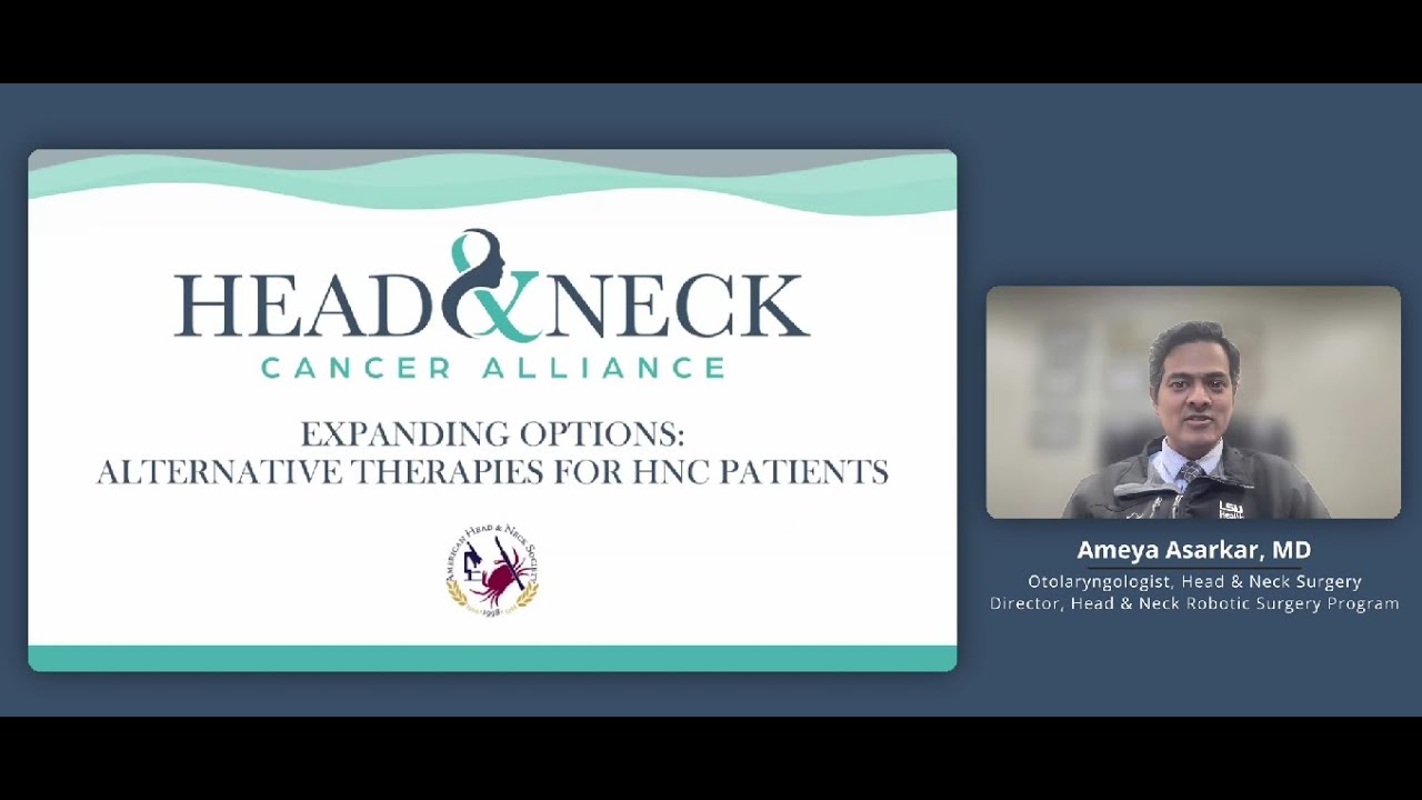 Expanding Options: Alternative Therapies for HNC Patients