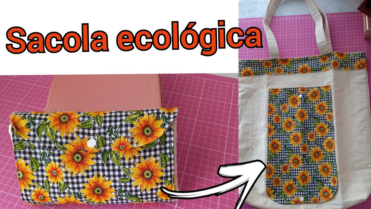 Passo a passo carteira Ecobag\Bolsa ecológica