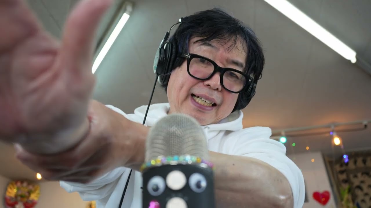 ASMR visual hand sounds　眠れる手の音ハンドサウンド