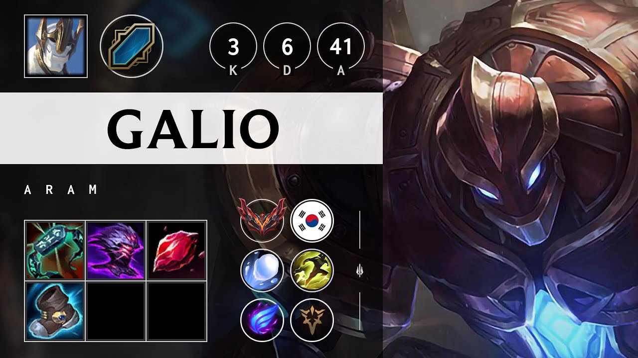 Galio ARAM - KR Grandmaster Patch 25.19