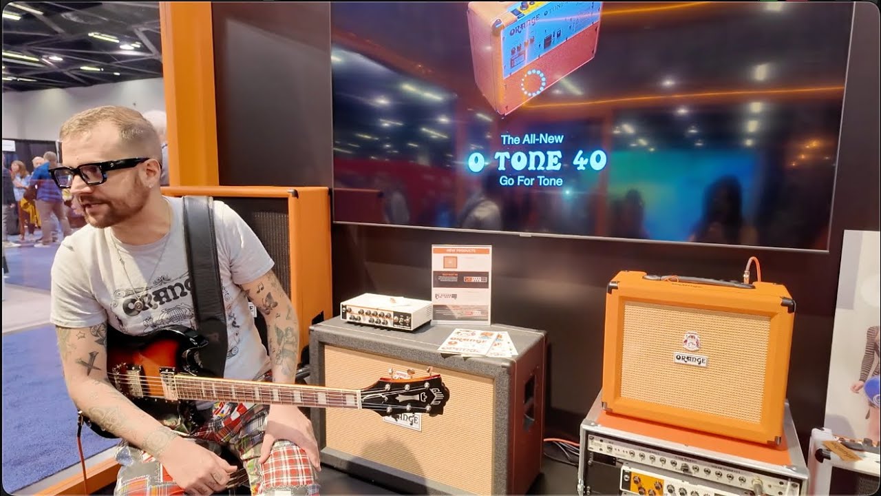 Orange Amps O-Tone 40 | KUCR at NAMM 2025