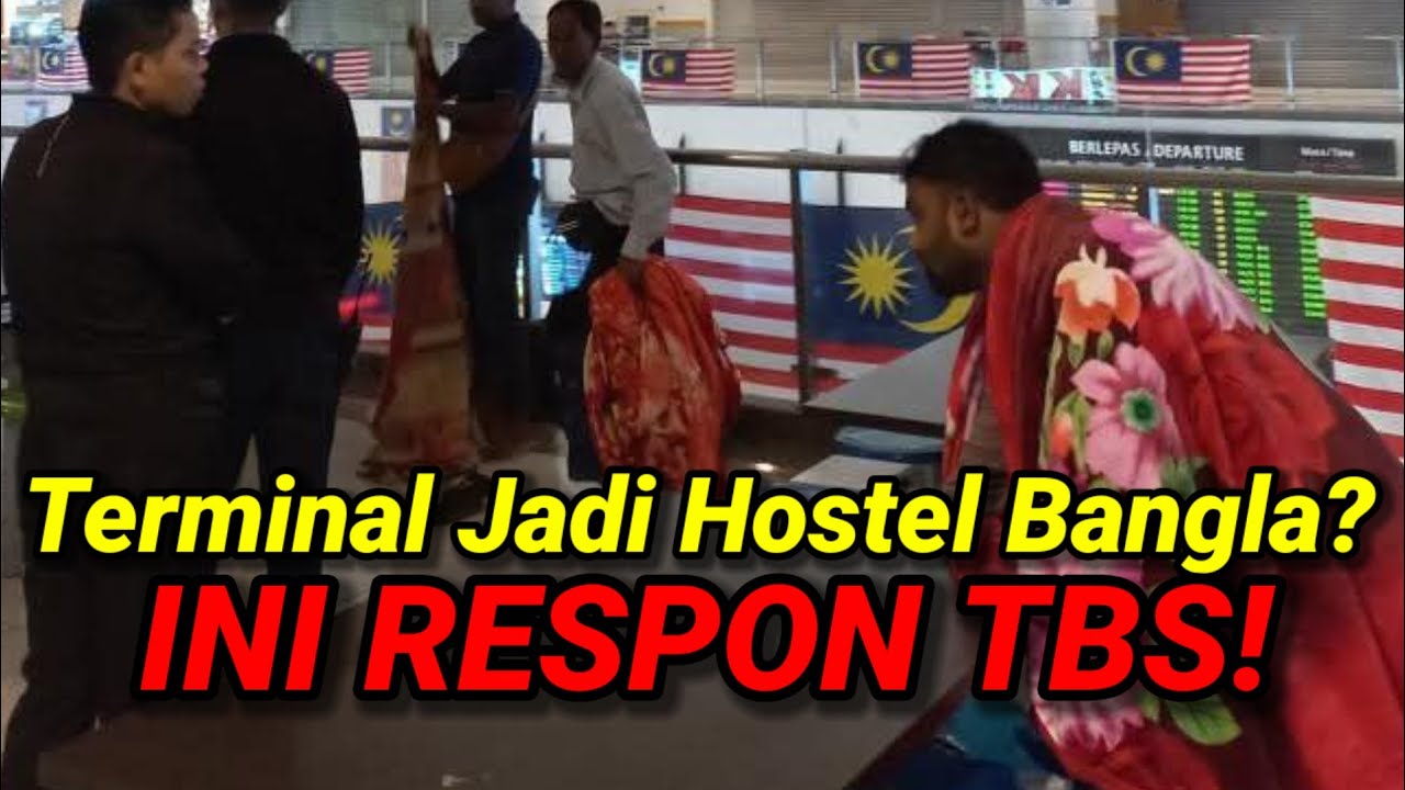 TBS Dah Jadi Port Lepak Bangla? Warganet Bersuara!
