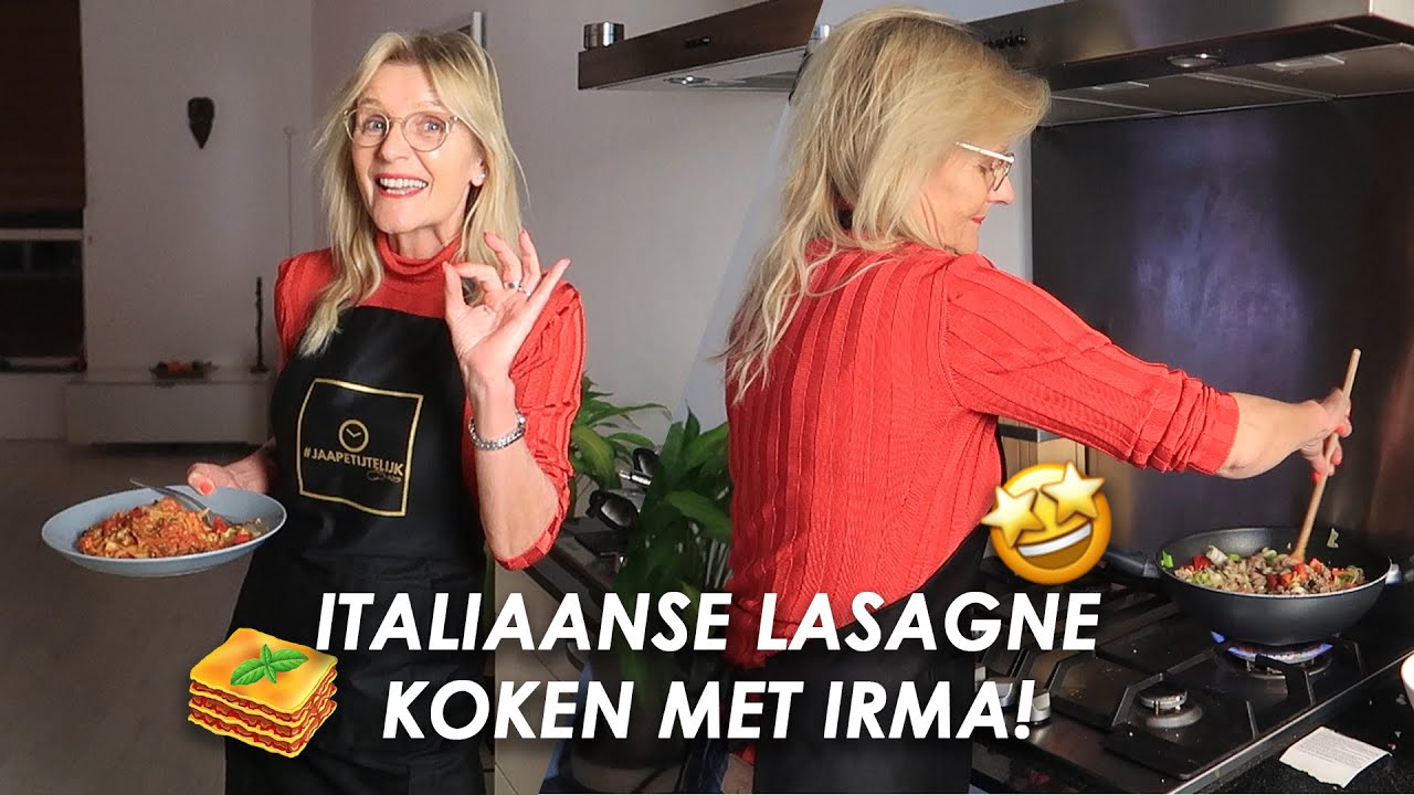 Vers pakket bereiden!! Italiaanse lasagne - Kookchallenge #3