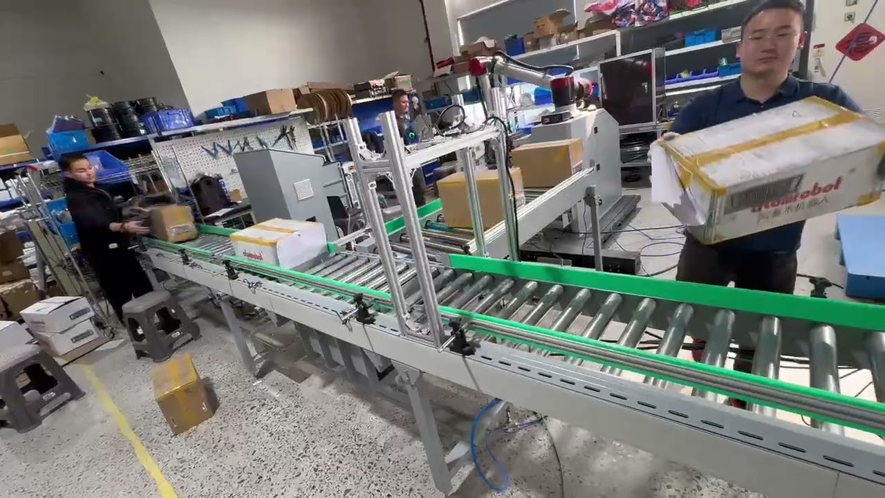 Palletizing cobot work station --www.atomrobot.ai