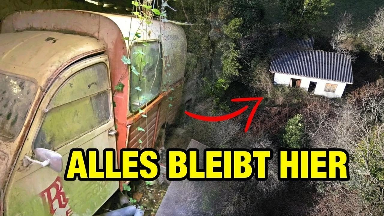 Verlassene Villa UND Hütte entdeckt – mit unerwarteter Überraschung!