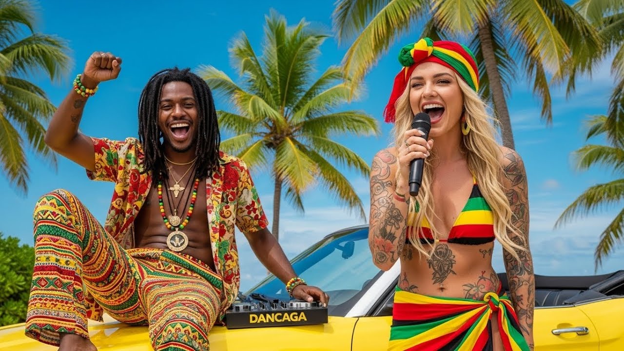 🌴 Island Chill Vibes | Tropical Reggae Relax Mix for Peaceful & Happy Mood