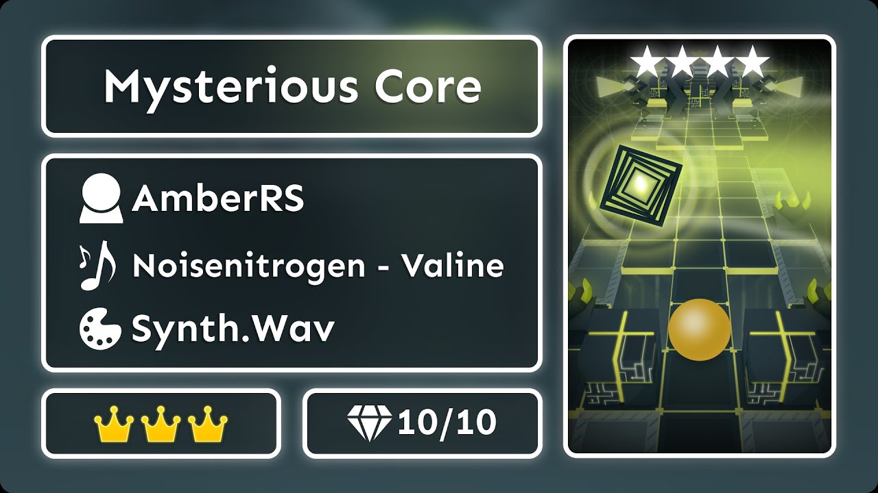 Rolling Sky: TIFCO | Co-Level 33 - Mysterious Core | ★★★★