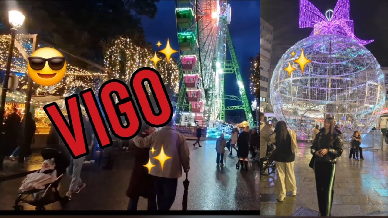 🇪🇦😎Vigo se ilumina cada año!✨️🎄NAVIDADES 2.5 ✨️😎