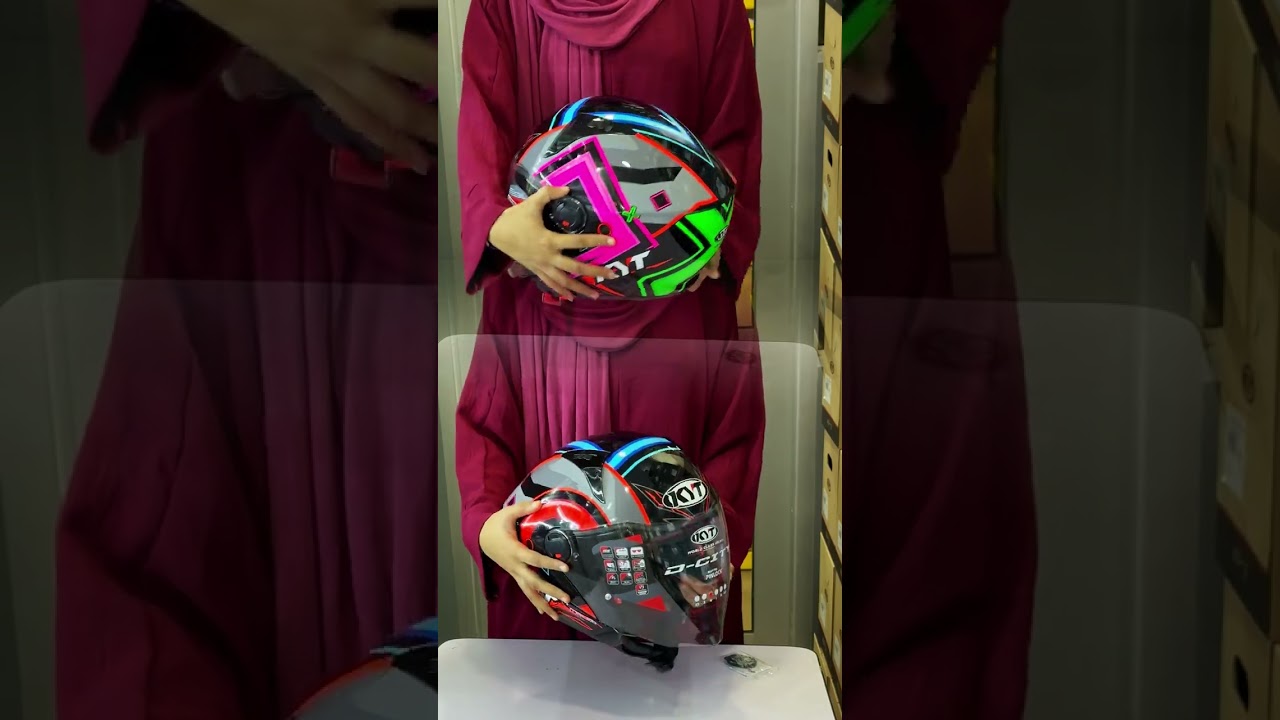 UNBOXING KYT D-CITY RATHAPARK PLAY REPLICA🔥Free Cloth ✅ Certification: Europe Spec & PSB Approved