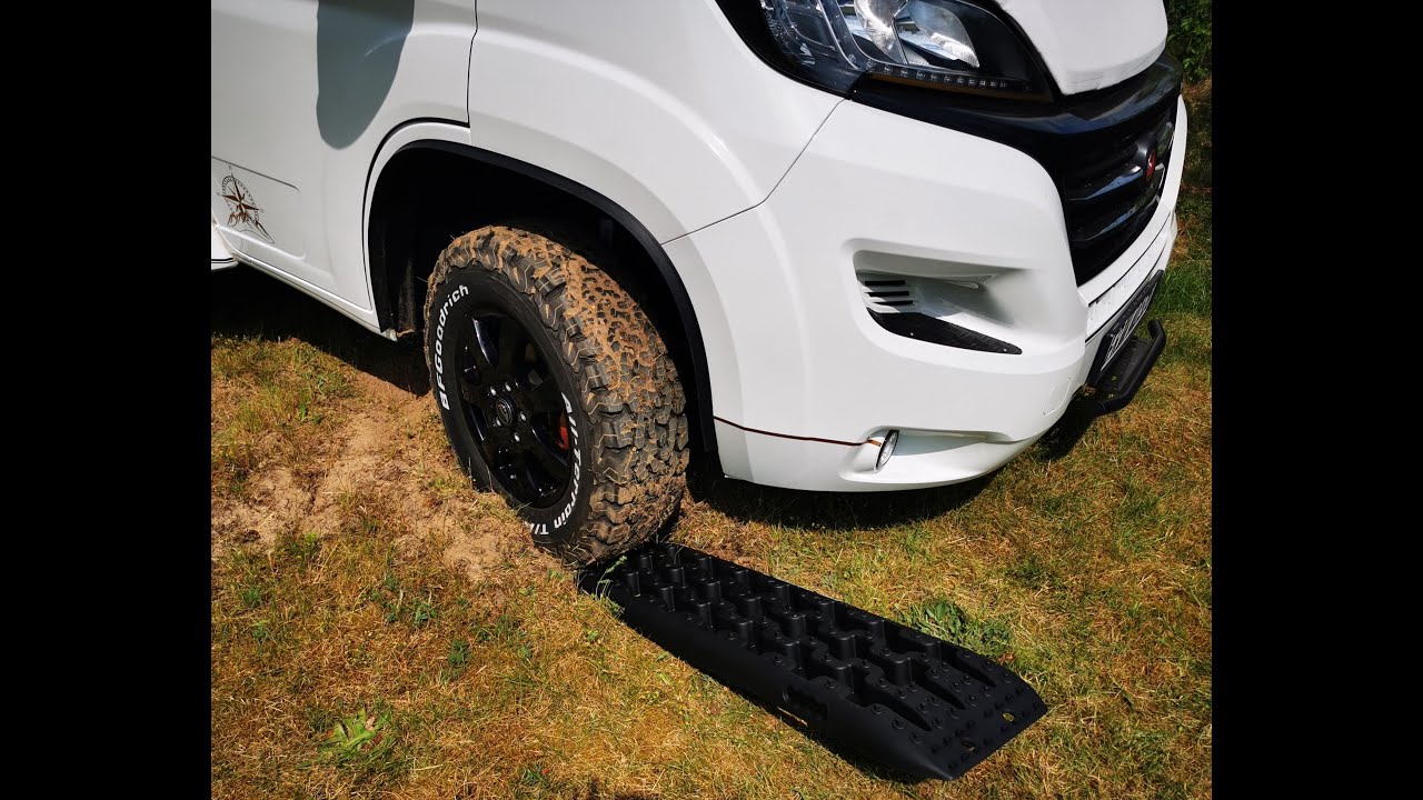 Festgefahren auf dem Campingplatz 