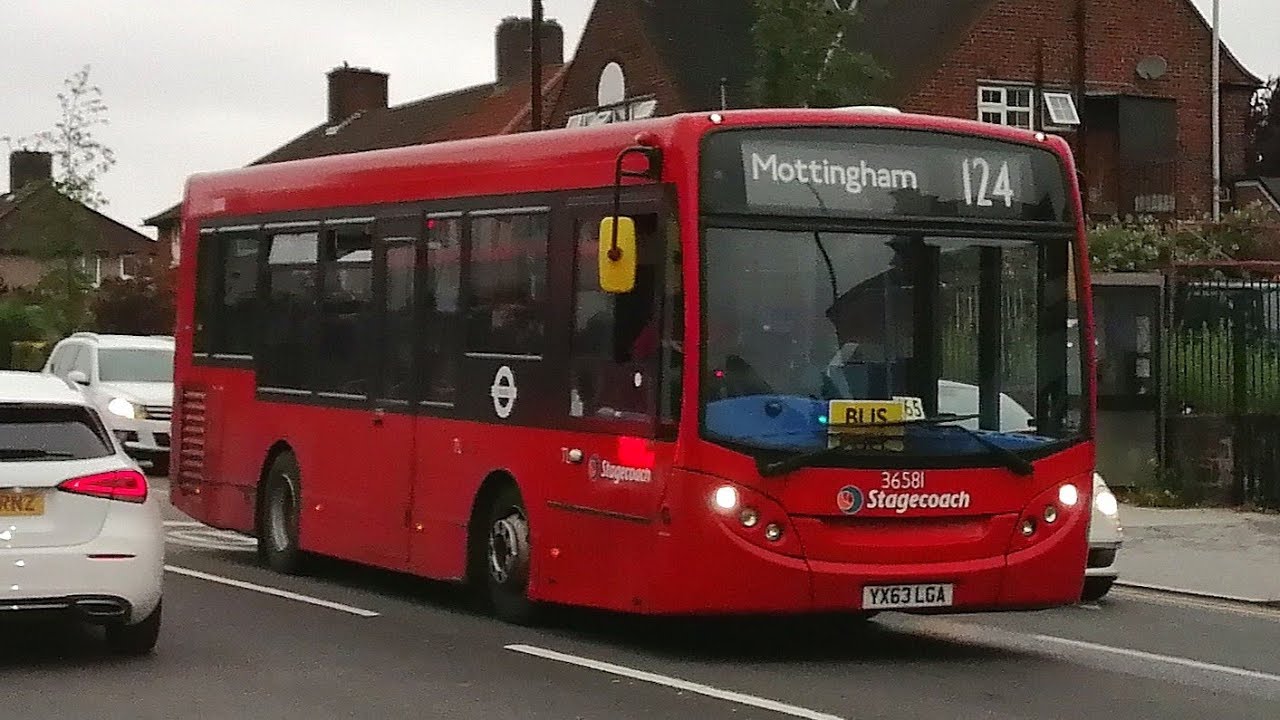 *Route Visual* | Stagecoach London Route 124 36534 LX12DHO | JoeBusUK