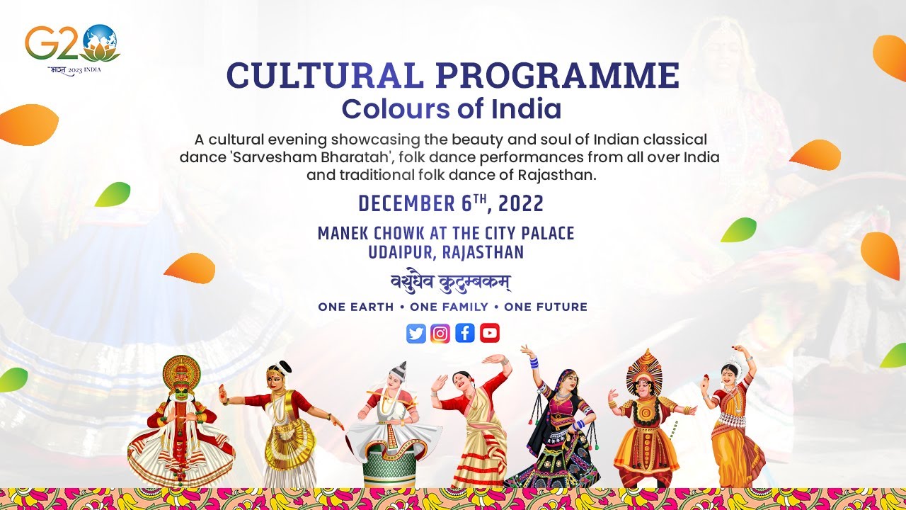 Colours of India: Cultural Programme at 1st G20 Sherpa Meeting, Udaipur