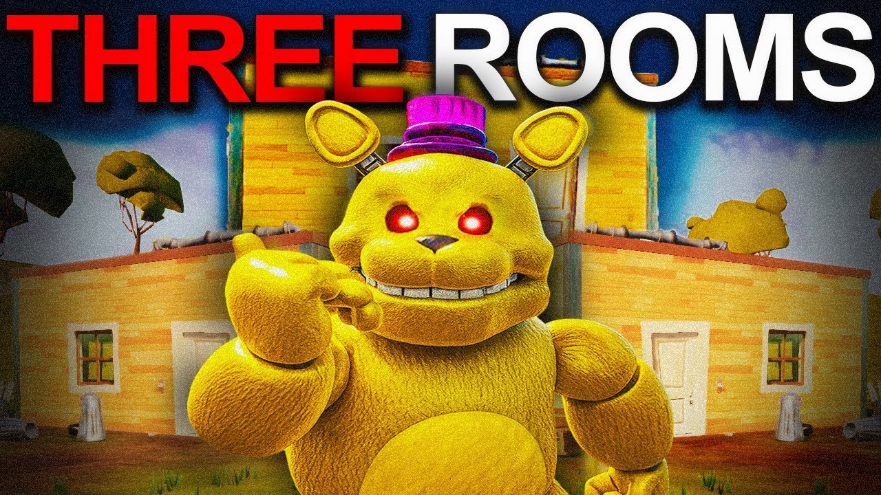 THE THREE ROOMS CHALLENGE IS PURE MADNESS...