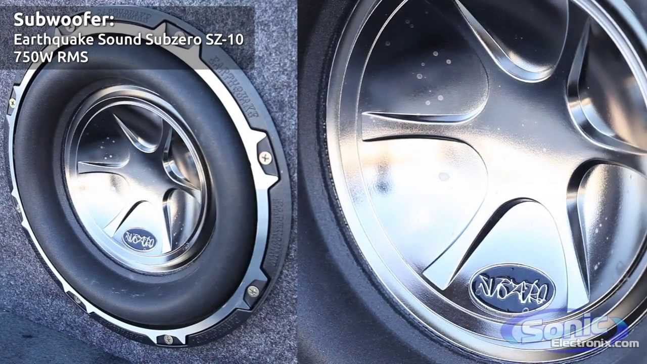 Earthquake SubZero Subwoofer Demo | SZ10 Bass Test