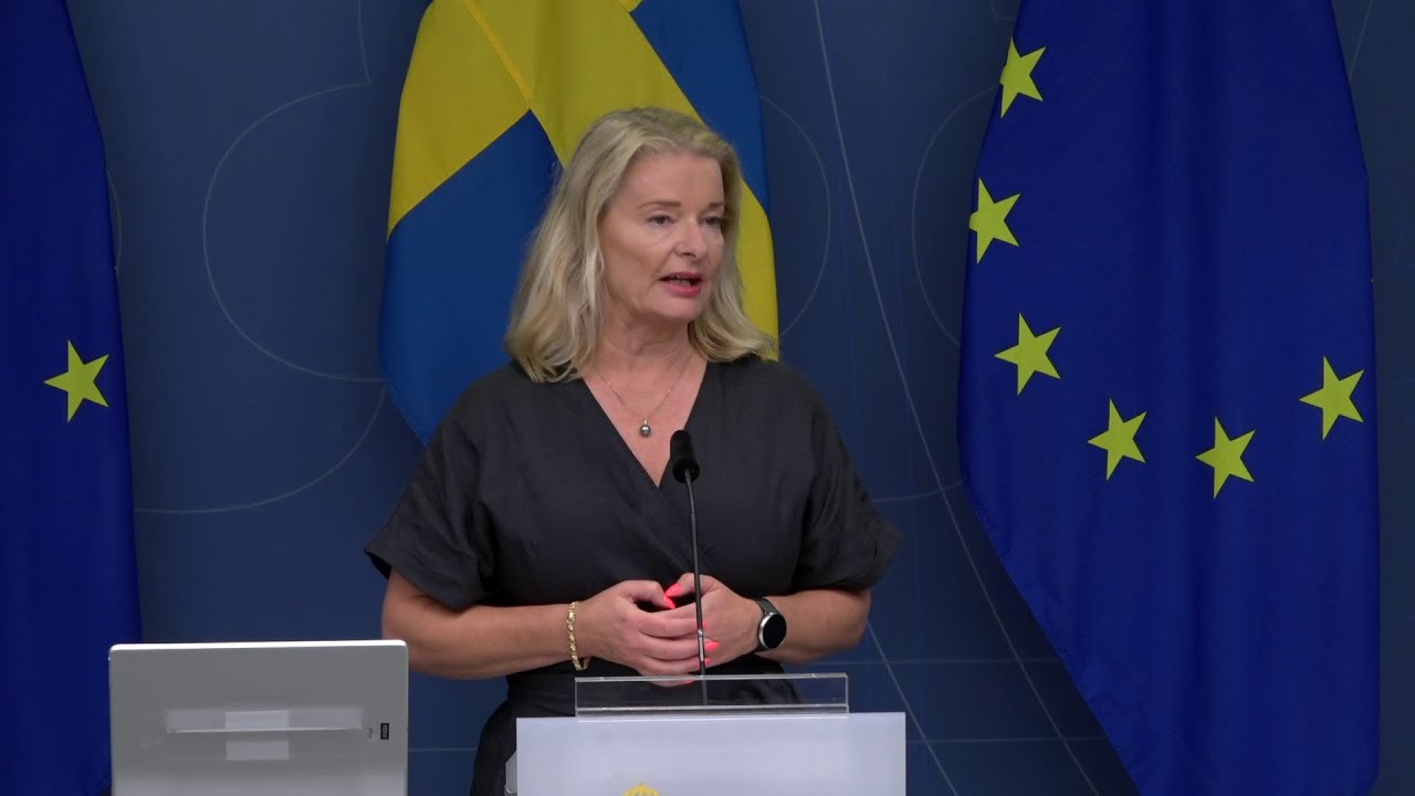 Lotta Edholm presenterar regeringens nya friskolepolitik