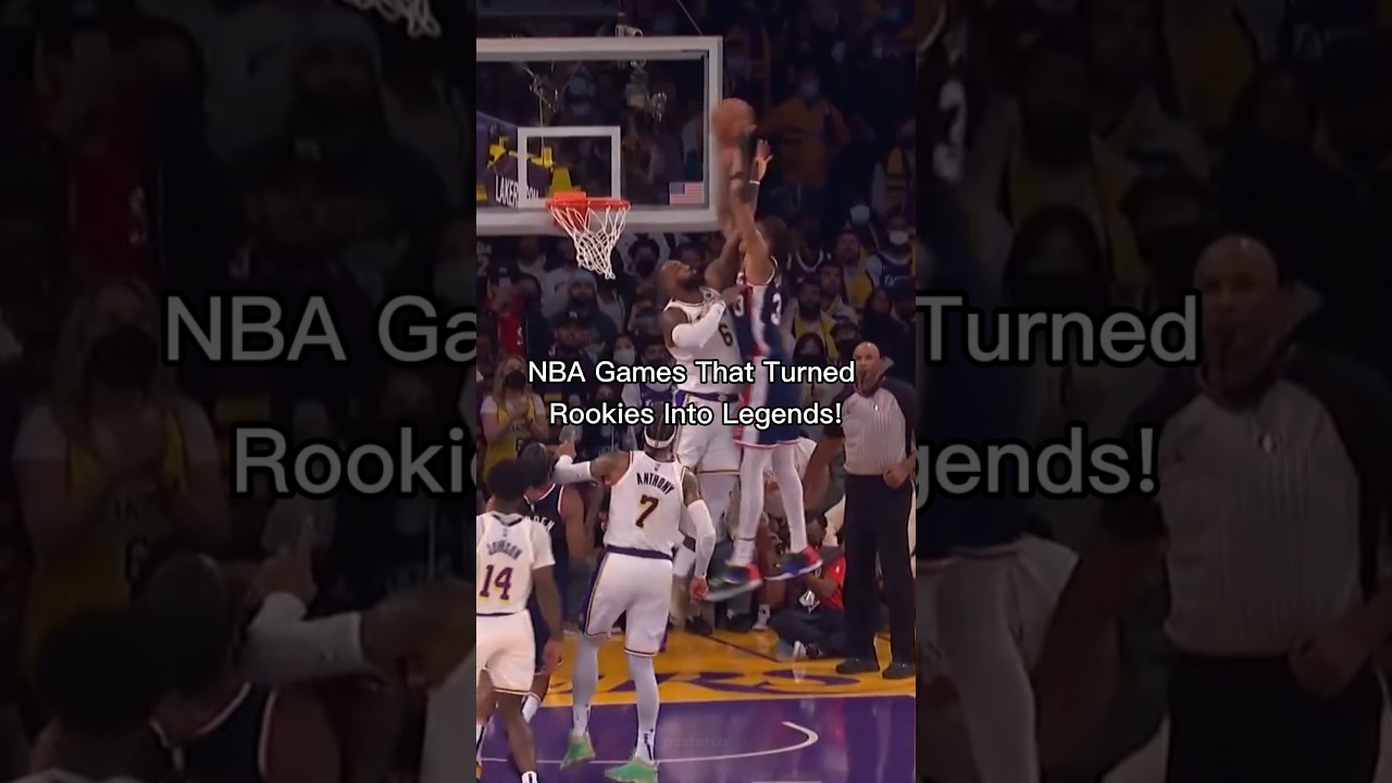 NBA Games That Turned Rookies Into Legends!