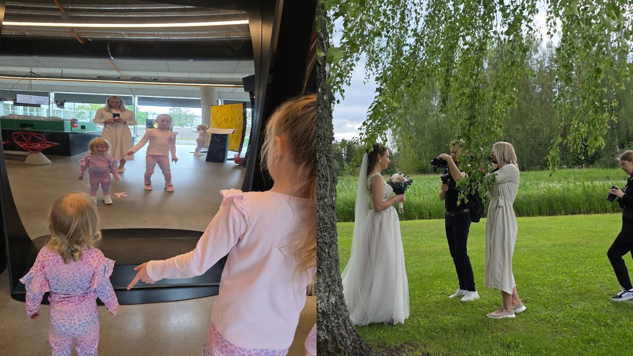 Käisin lastega Ahhaas ja näitan, kuidas ma pulmas pildistan 📸