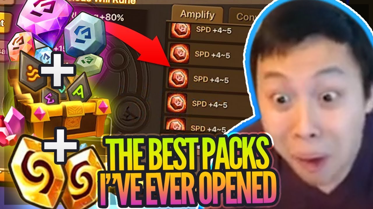 #1 BEST Packs I Have EVER Opened! - INSANE Opening! SALT Level 9000 - Summoners War