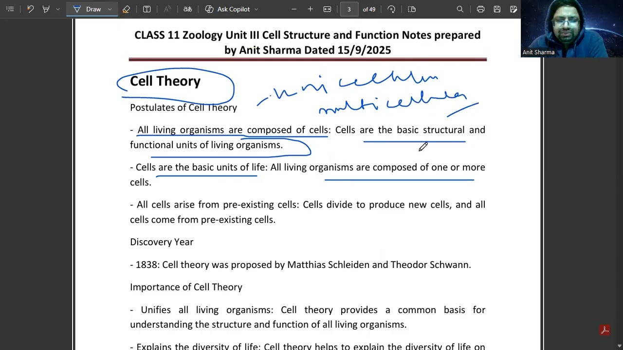 *Cell Biology Class 11: Complete Revision | Cell Structure, Cell Cycle & More!*