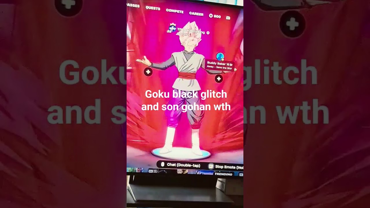 db glitches goku black #fortnite#dragonball #dragonvall #glitch