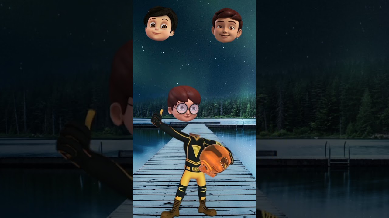 wrong head puzzle | vir the robot boy cartoon | #shorts. #virtherobotboy. #wronghead |