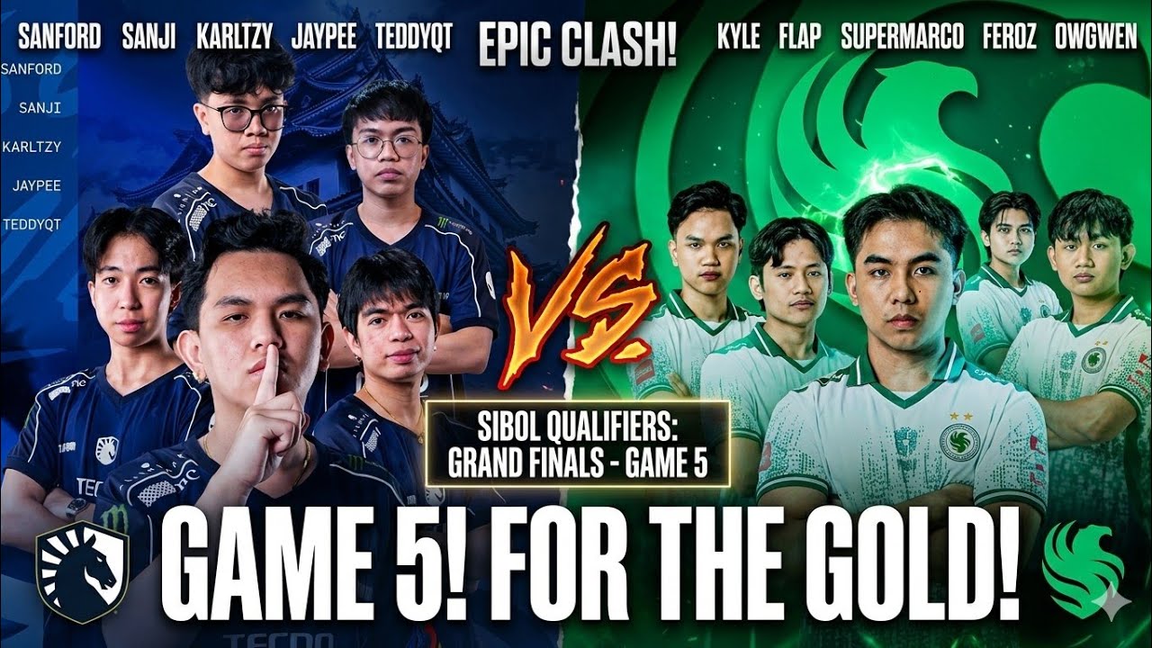 TEAM LIQUID PH VS TEAM FALCONS | GAME 5 | GRAND FINALS | SIBOL QUALIFIERS