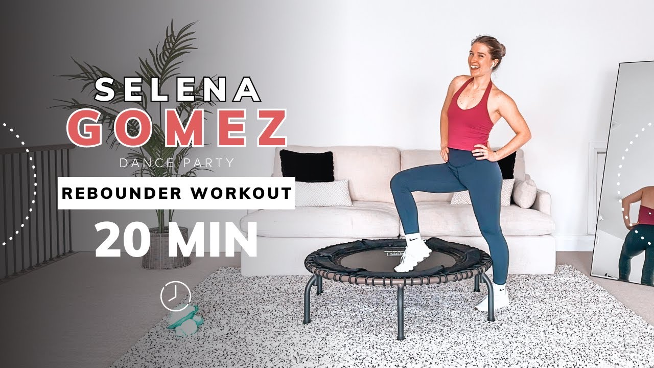 20-Minute Rebounder Workout to Selena Gomez Hits | Jump&Jacked
