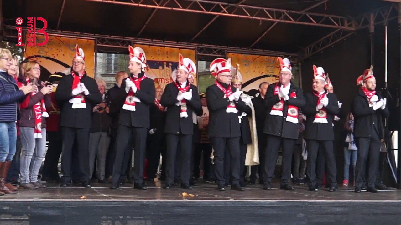 Karnevalseröffnung Beckum am 11.11.2018
