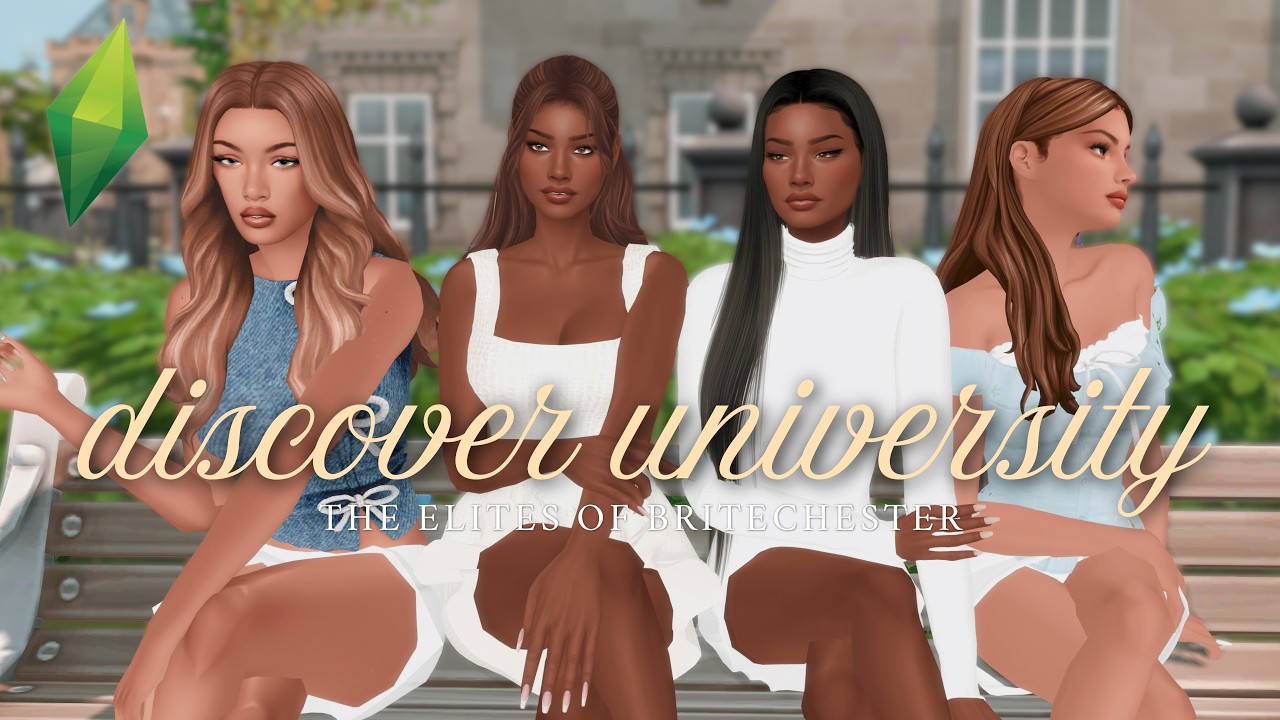 Новые девушки в кампусе | Элита Брайтчестера | Прохождение игры Sims 4 Discover University [EP1]