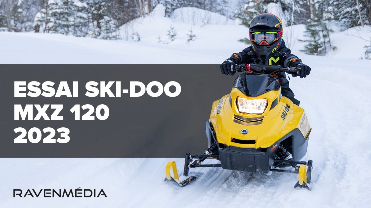 Ski-Doo MXZ 120 2023, motoneige pour enfants - Test