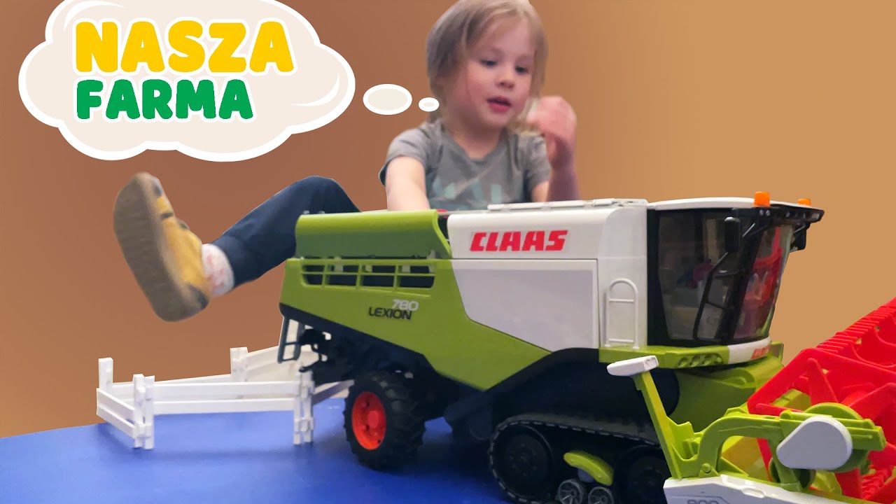 Wielkie przygotowania na farmie🌾Sprawdzamy kombajn i budujemy zagrodę! 🚜