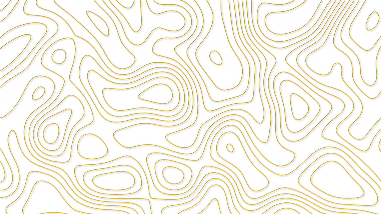 Topographic Map | Contour lines | Geography Patterns | Modern Topographic Textures