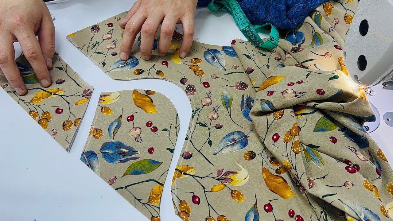 تصميم صدر دشداشة بطريقة جديدة/مقاس XL/ استفاديت من الفكرة؟ أكتبها بالتعليقات ...