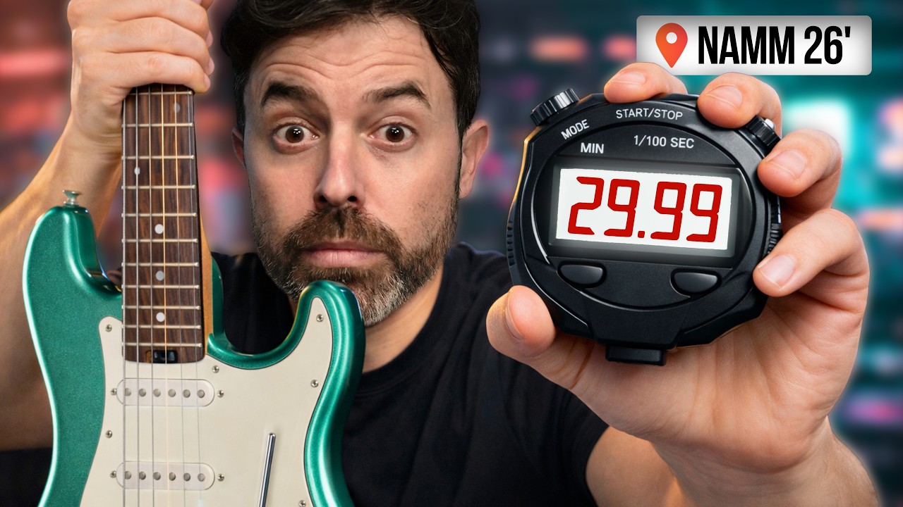 RETO a los MEJORES GUITARRISTAS de NAMM: 30 segundos para IMPRESIONARME