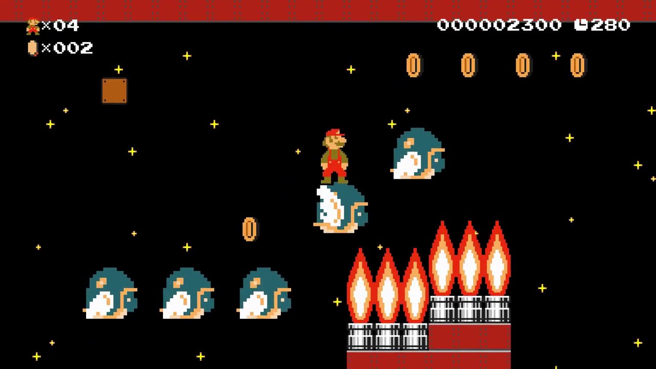 Super Mario Maker 2: Story Mode Level (66 Para-Beetle Transfer) [1080 HD]